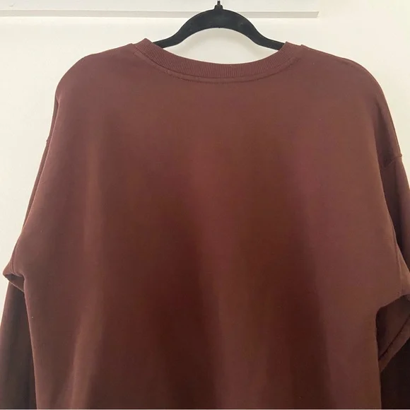 Disney Mickey Mouse Cowboy Pullover Crew Sweatshirt Size M Western Horseshoe - Picture 9 of 12